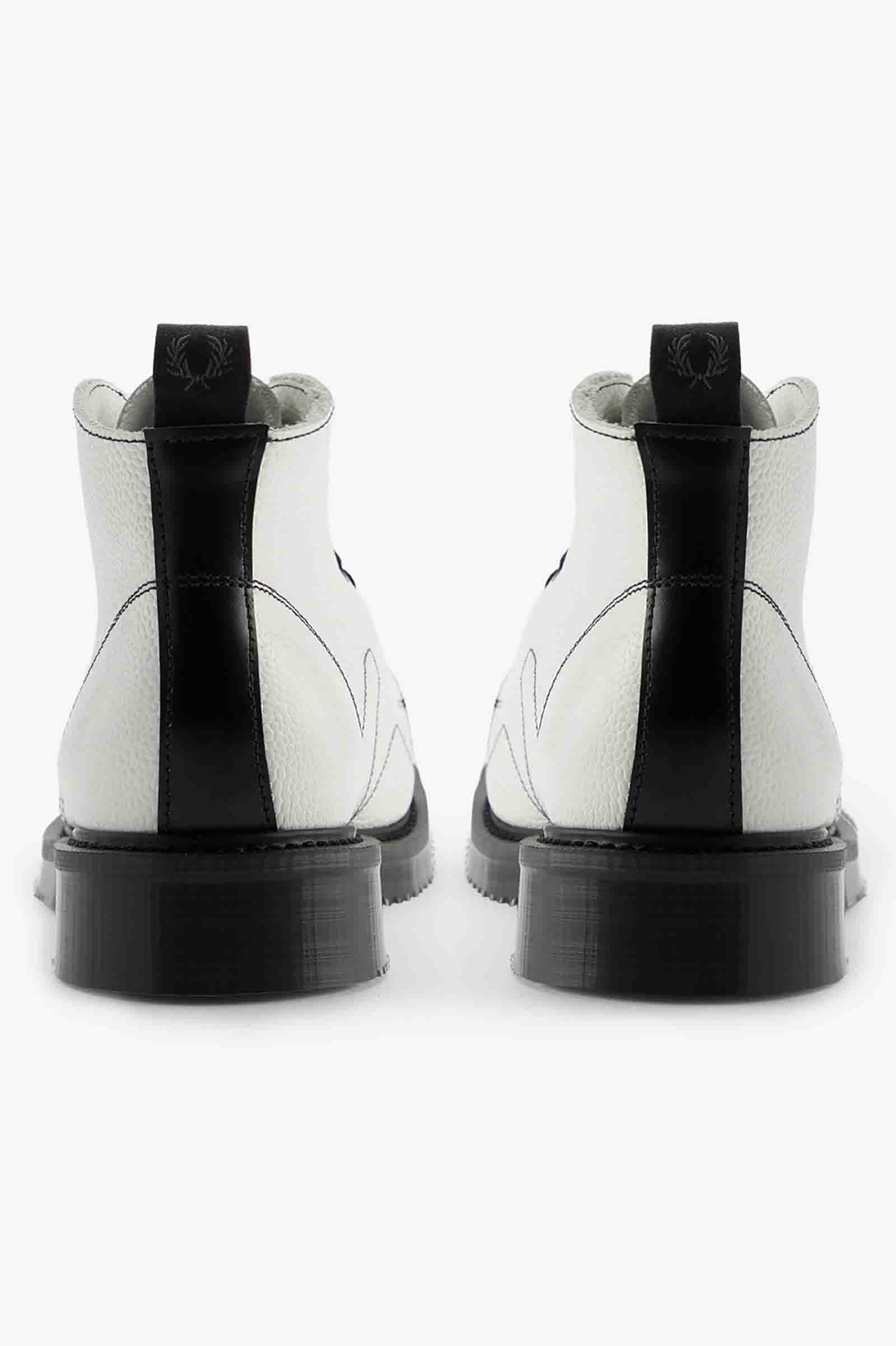 George Cox Monkey Boot Embossd Leather(240 100：WHITE): | FRED 