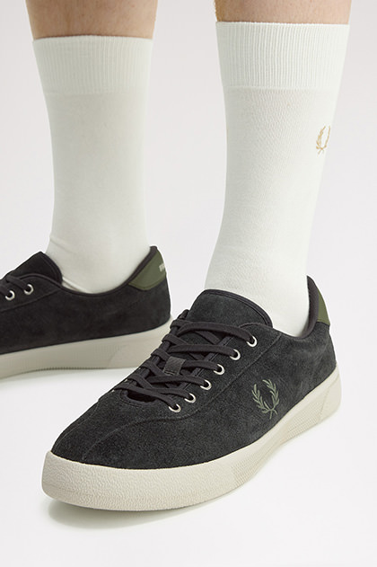 Tennis Shoe Suede