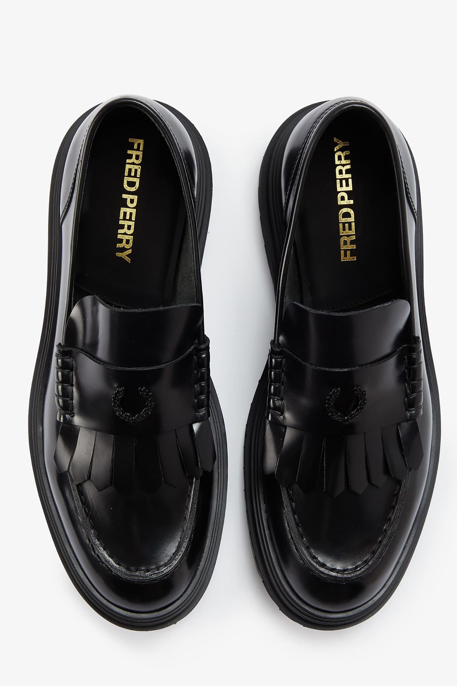 Fred Perry Loafer Leather(260 102：BLACK): | FRED PERRY JAPAN 