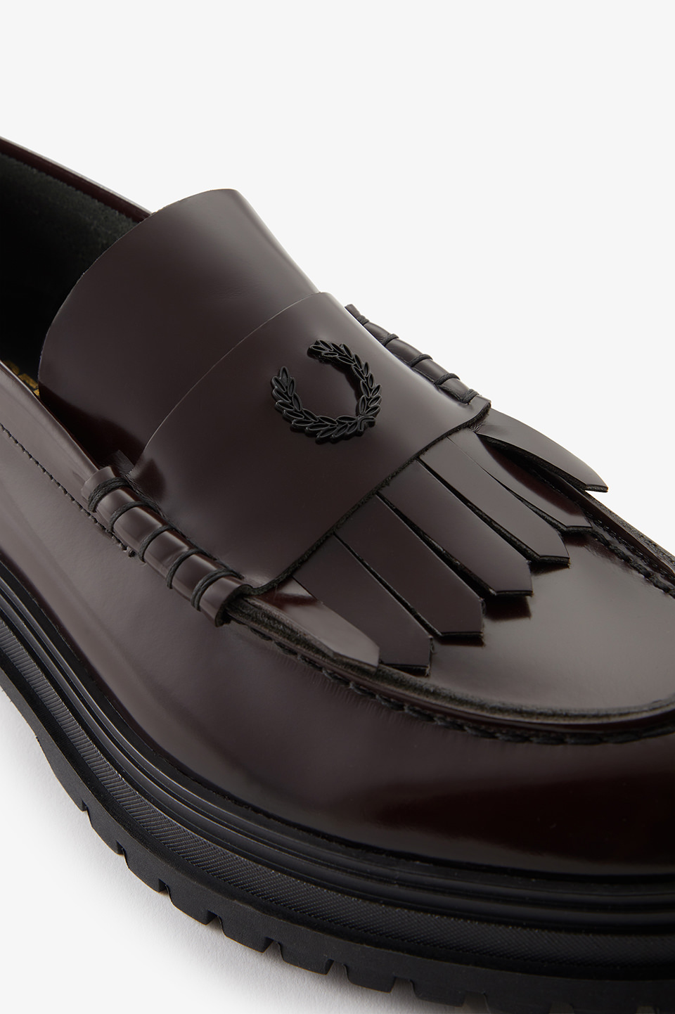 Fred Perry Loafer Leather(230 597：OXBLOOD): | FRED PERRY JAPAN