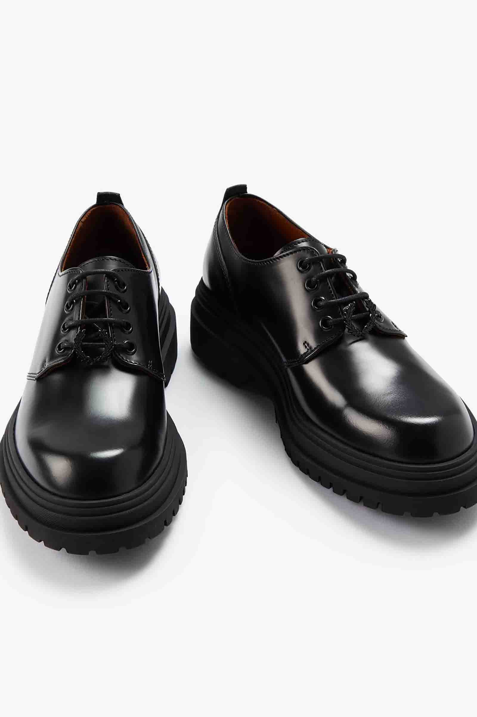 Fred Perry Derby Leather(230 102：BLACK): | FRED PERRY JAPAN