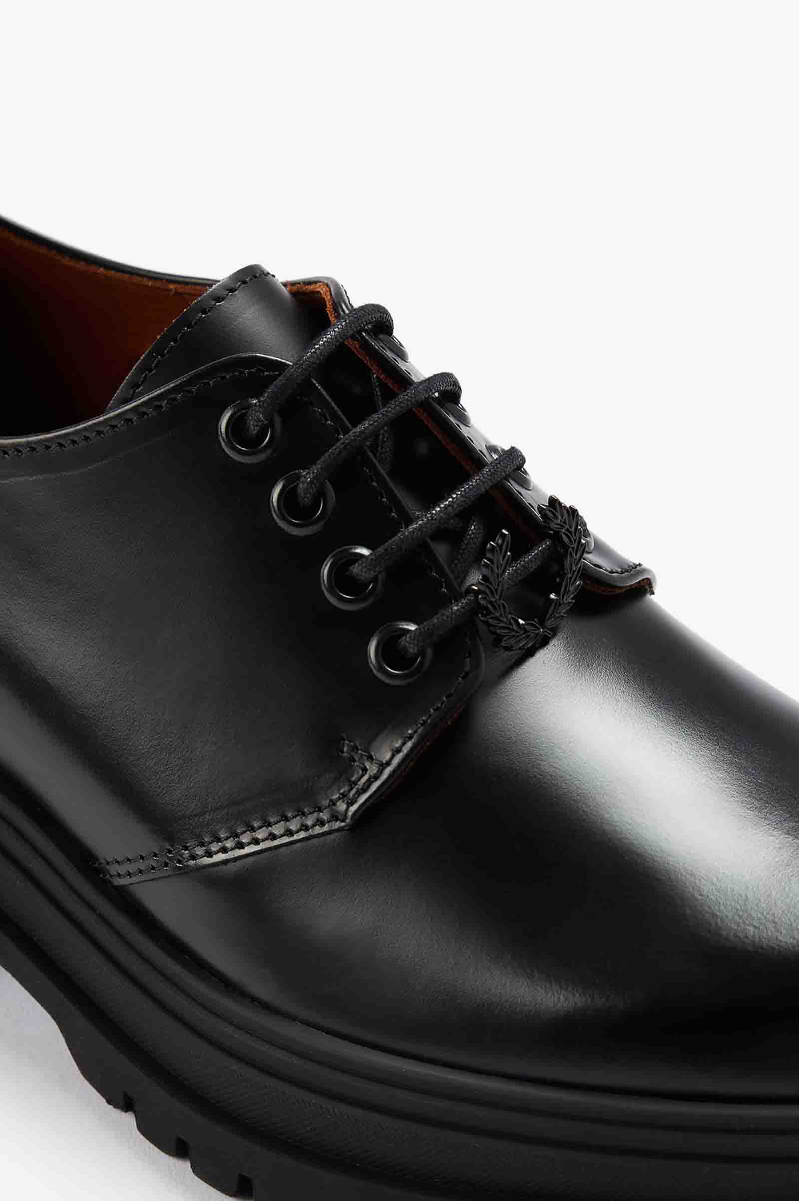 Fred Perry Derby Leather(230 102：BLACK): | FRED PERRY JAPAN