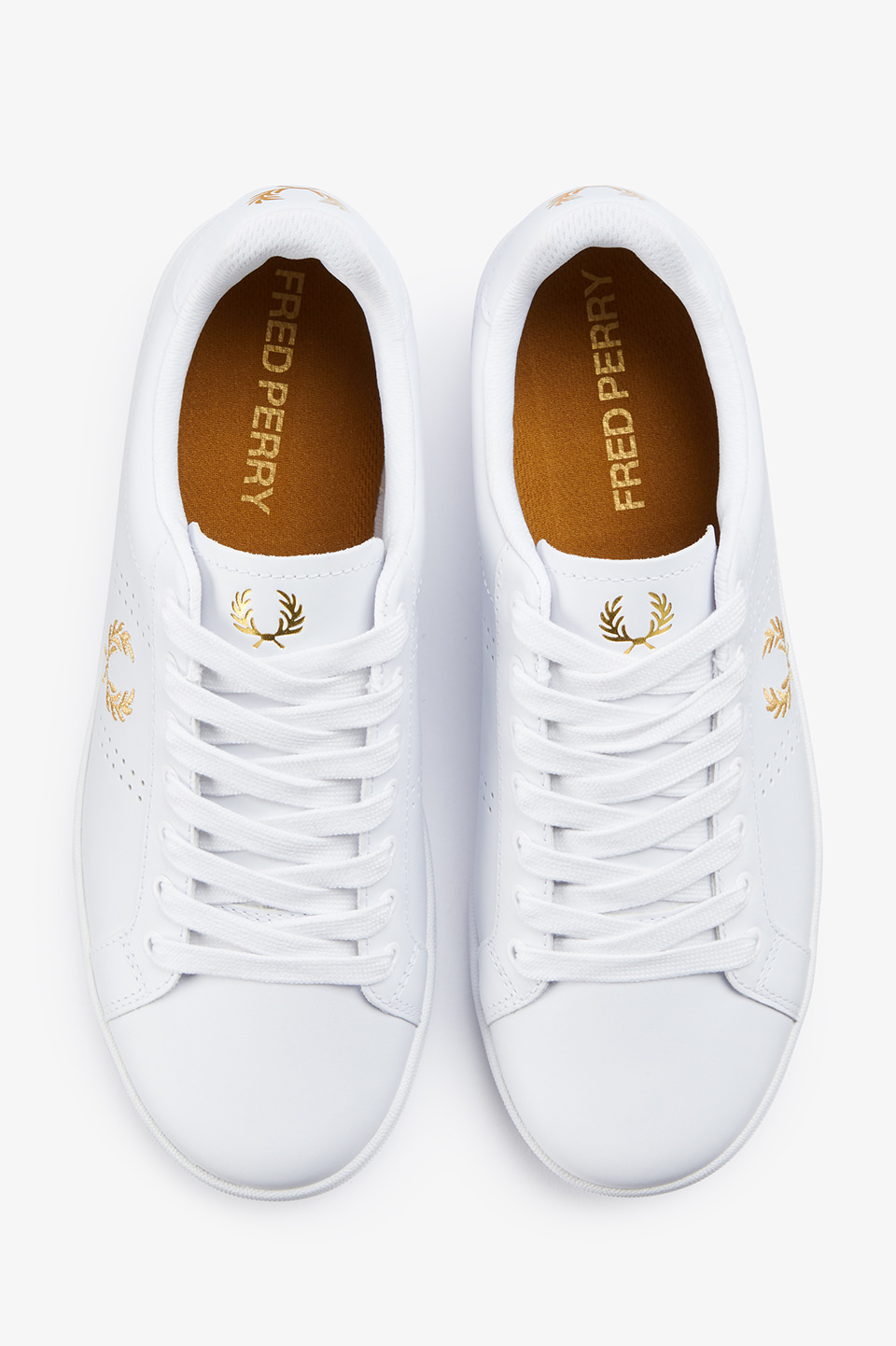 B721 Leather(260 T31:WHITE / M GOLD): | FRED PERRY JAPAN