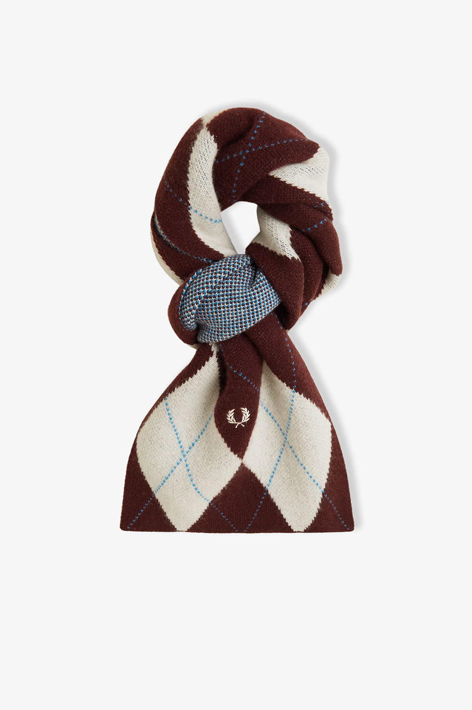 Brushed Argyle Scarf