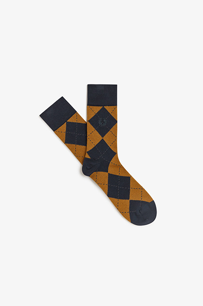 Argyle Jacquard Socks