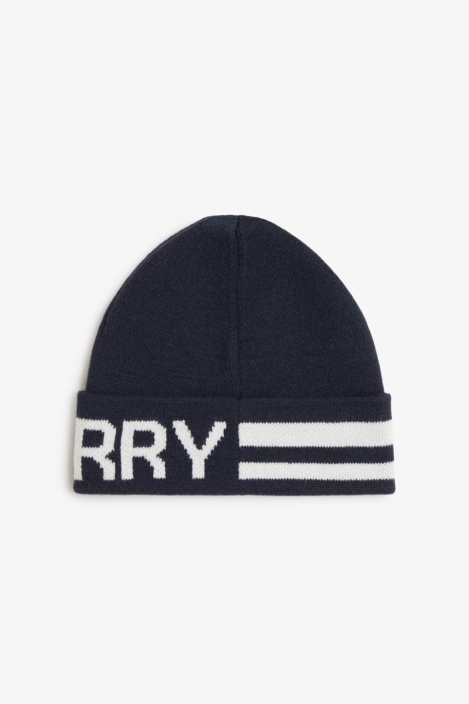 Branded Jacquard Beanie(1SZ 608：NAVY): | FRED PERRY JAPAN