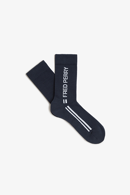 Tipped Branded Socks