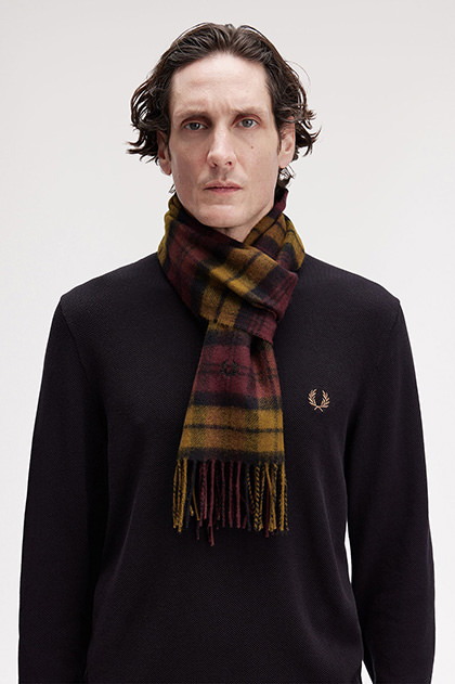 Lambswool Tartan Scarf
