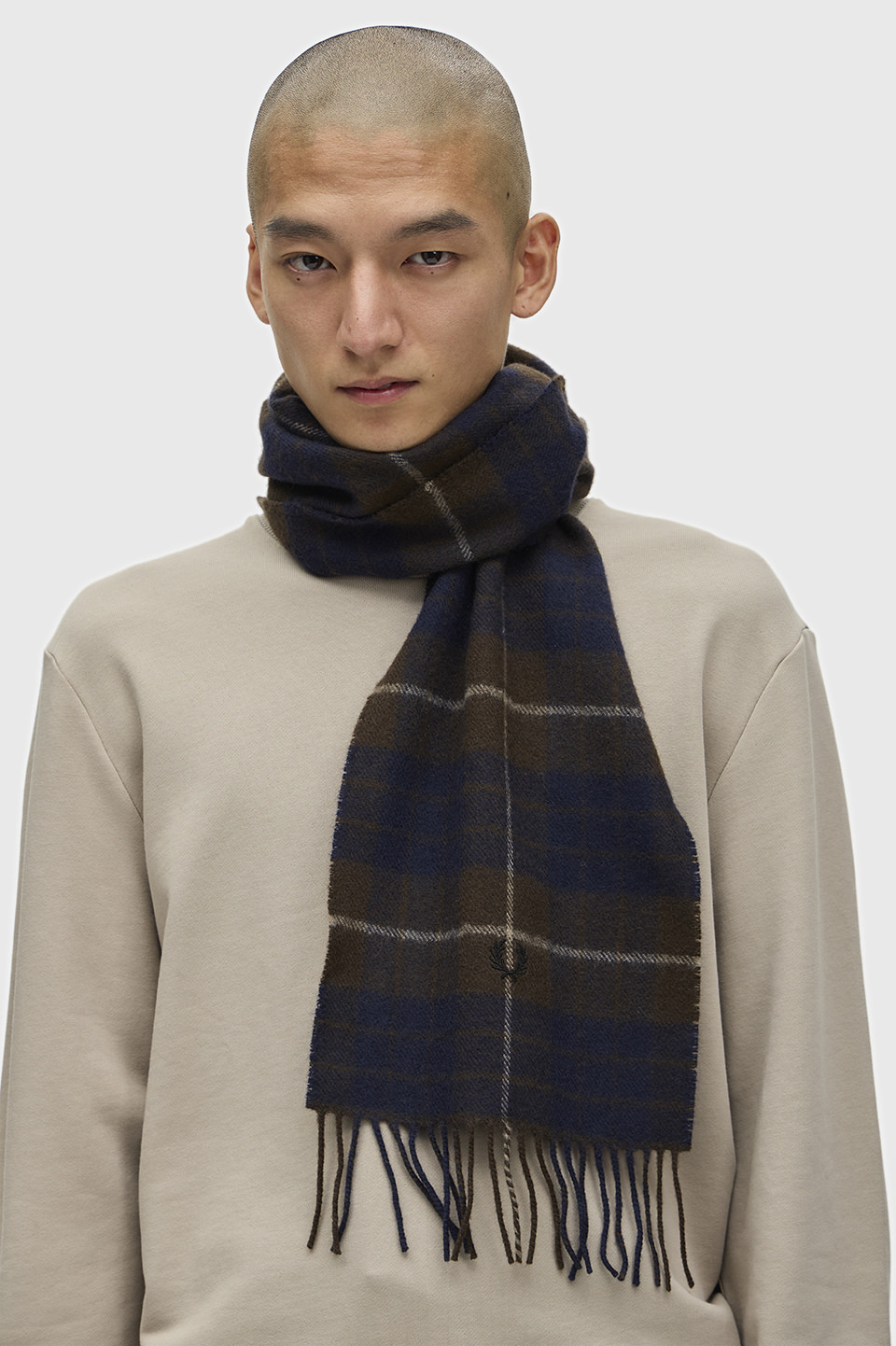 Lambswool Tartan Scarf