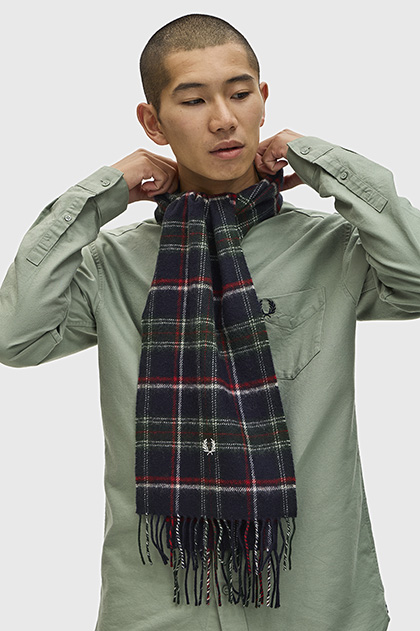 Lambswool Tartan Scarf