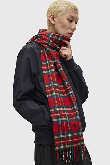 Lambswool Tartan Scarf
