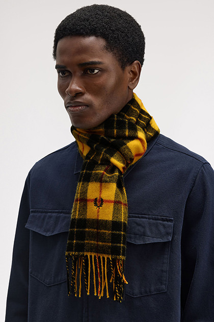 Lambswool Tartan Scarf