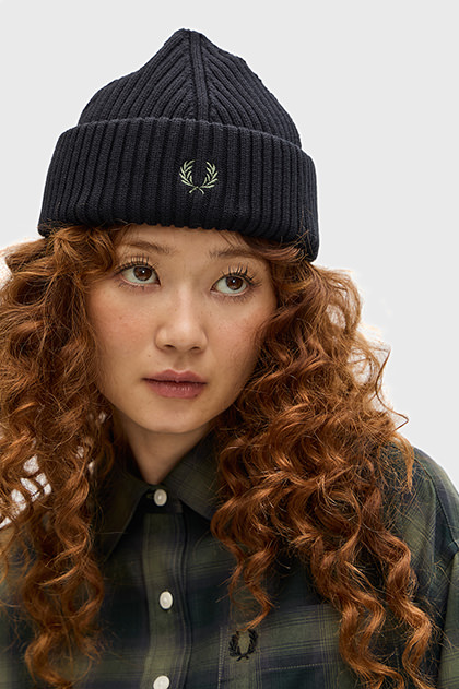 FRED PERRY フレッドペリー ベレー帽 Knitted Beret メンズ