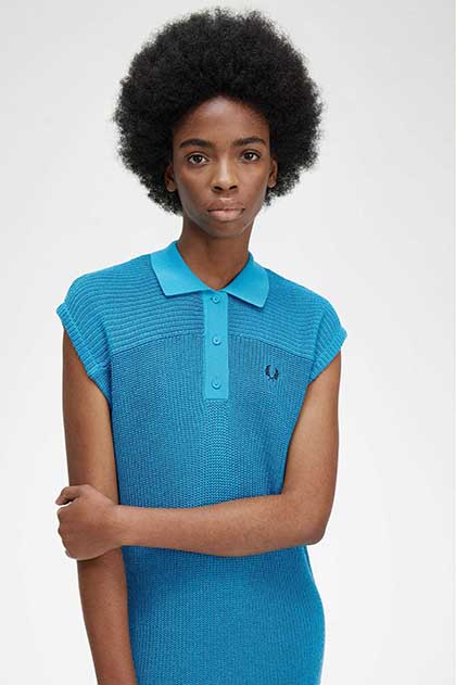 Knitted Shirt Dress