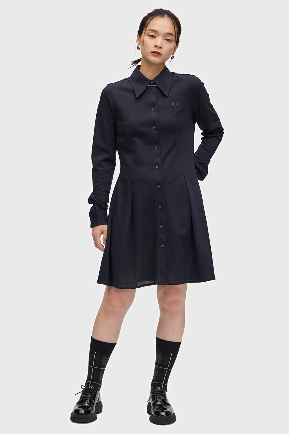 FRED PERRY Sports Culture Shirt Dress