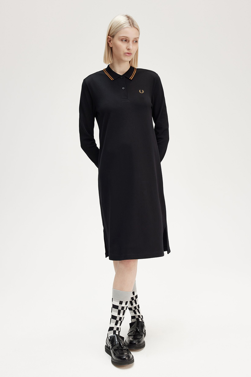 FRED PERRY ロングシャツ コート Lサイズ Fur Lined Fishtail Parka(M Q50：PARKA GREE): | FRED PERRY