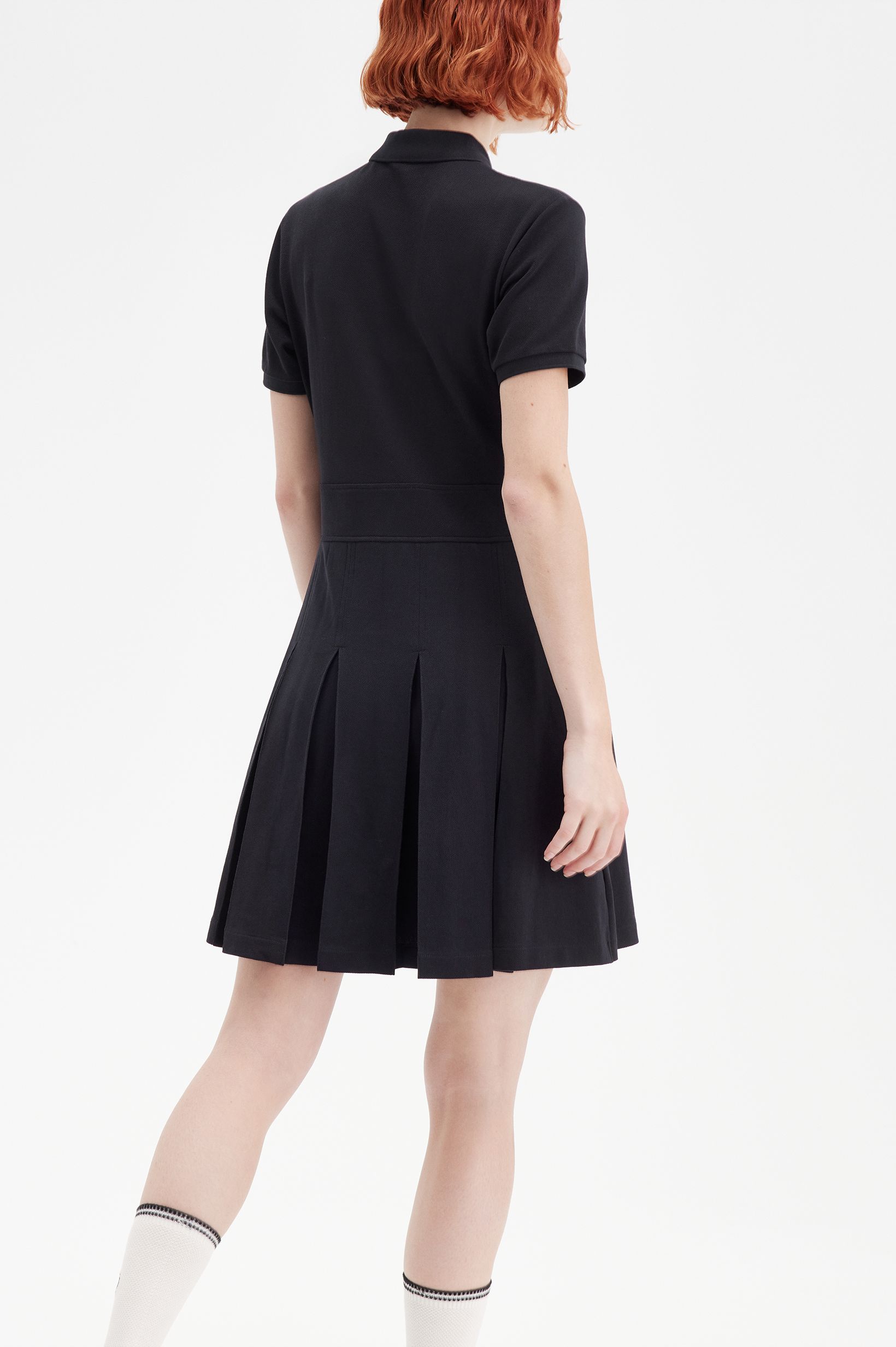Pleated Tennis Dress(10 102：BLACK): | FRED PERRY JAPAN