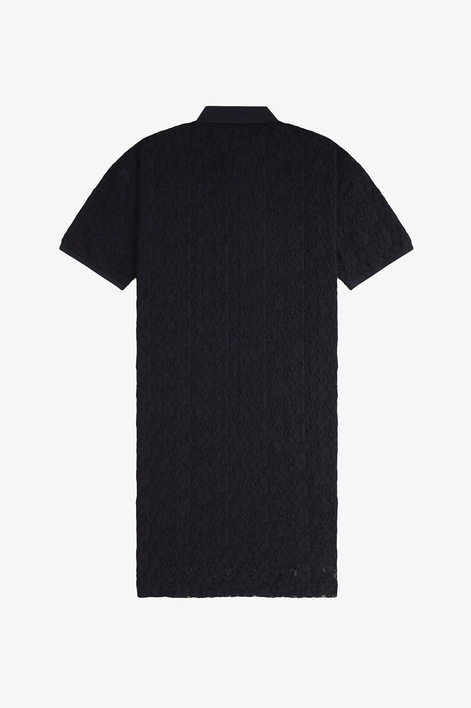 Lace Overlay Dress(8 102：BLACK): | FRED PERRY JAPAN