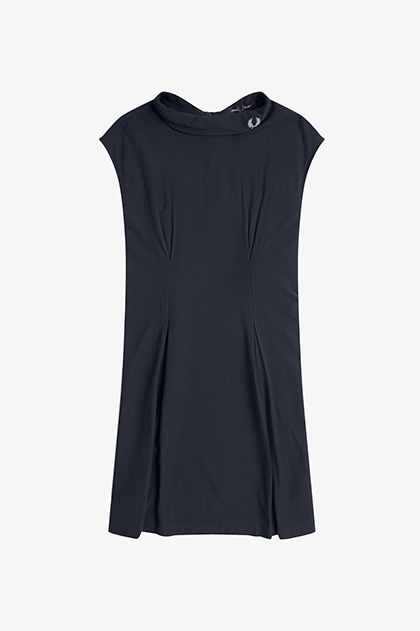 Sleeveless Crepe Dress
