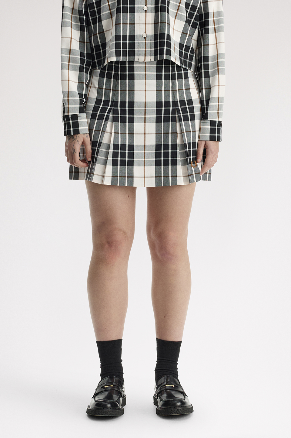Tartan Skirt(6 560：ECRU): | FRED PERRY JAPAN | フレッドペリー日本