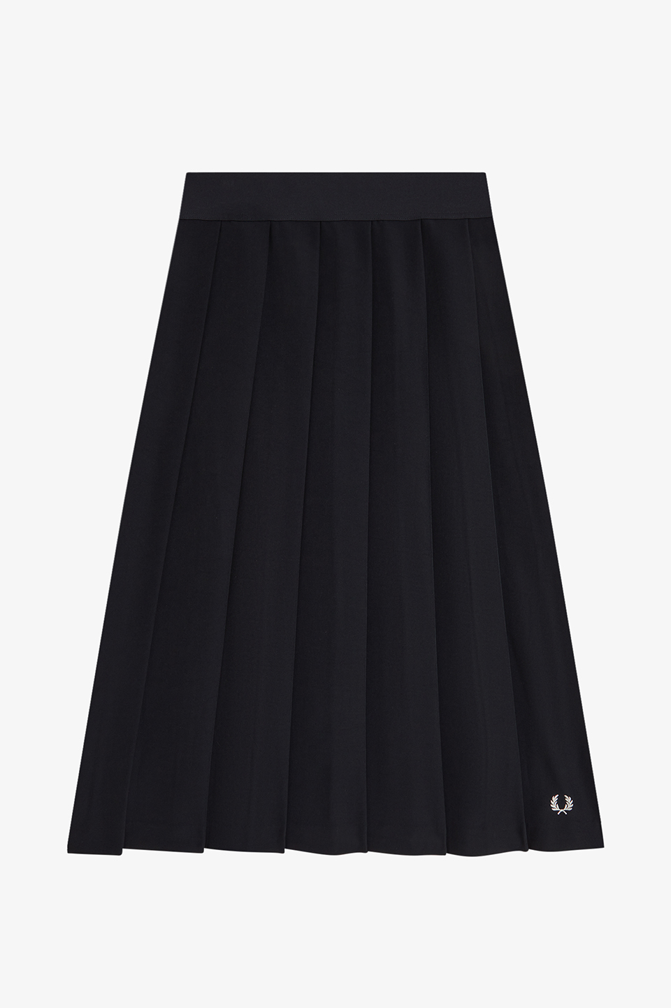 Pleated Midi Skirt(6 102：BLACK): | FRED PERRY JAPAN | フレッド