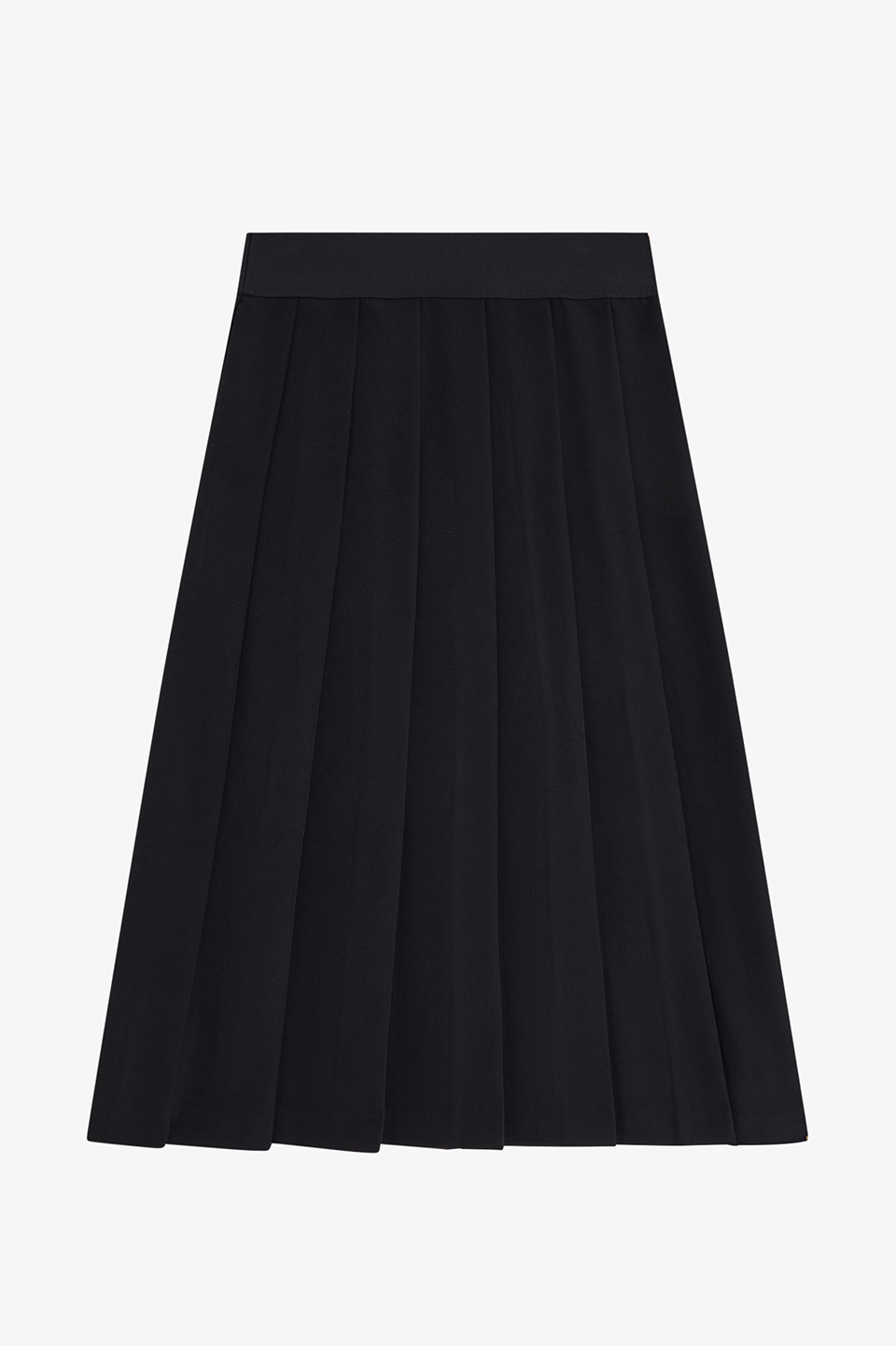 Pleated Midi Skirt(6 102：BLACK): | FRED PERRY JAPAN | フレッド