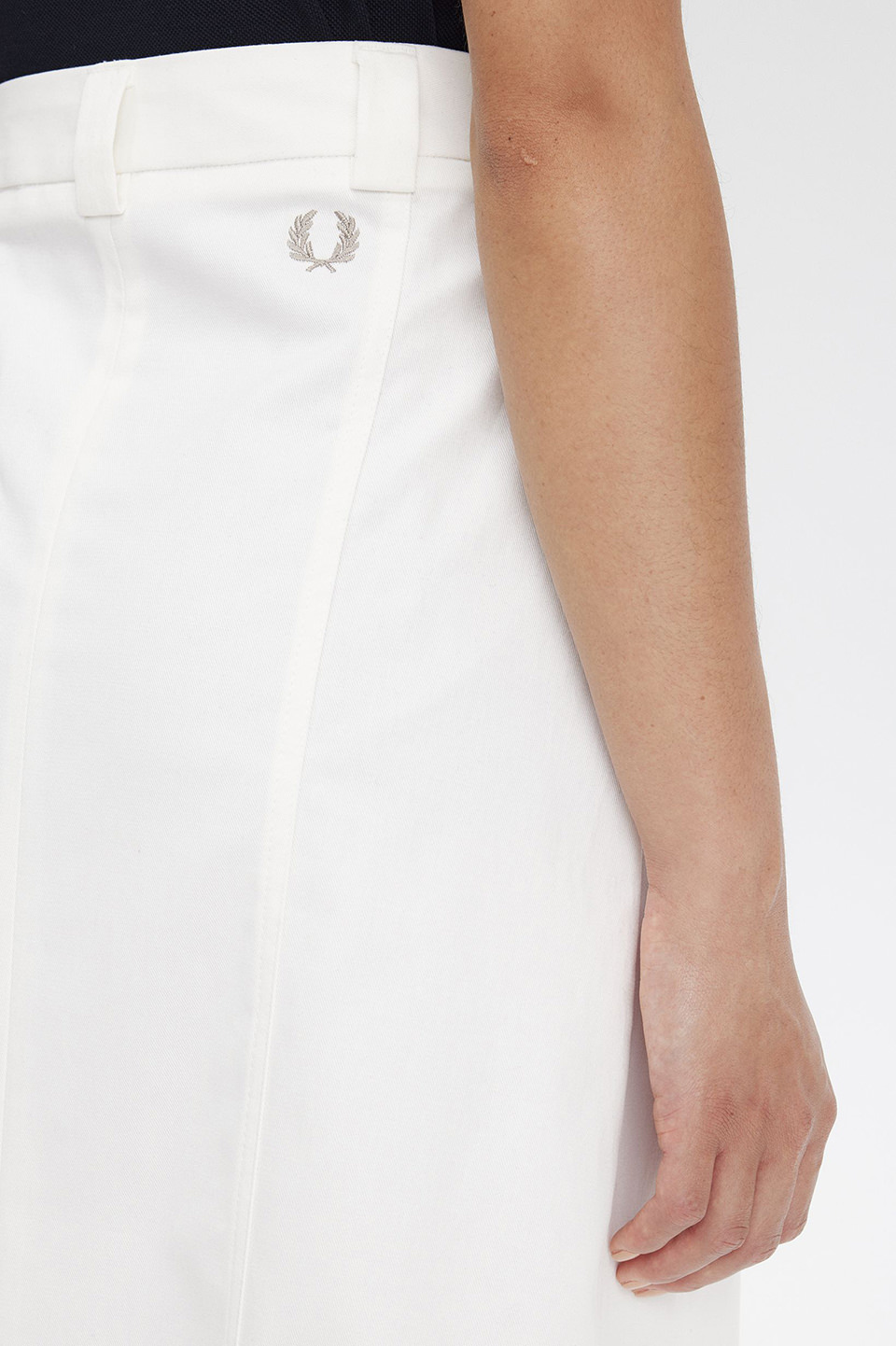 A-Line Twill Skirt(8 129：SNOW WHITE): | FRED PERRY JAPAN
