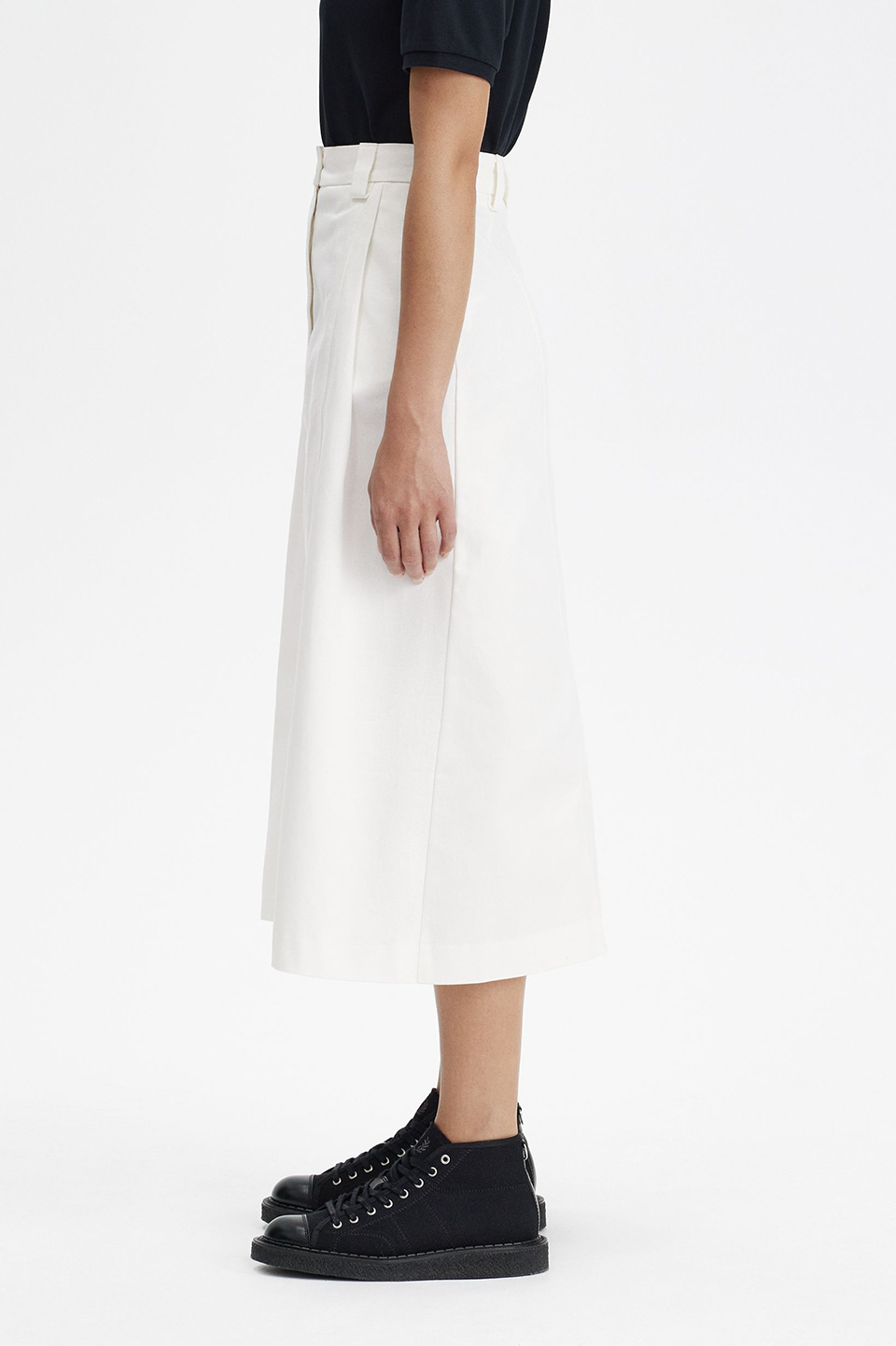 A-Line Twill Skirt(8 129：SNOW WHITE): | FRED PERRY JAPAN