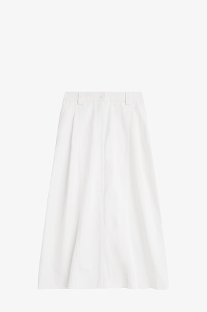 A-Line Twill Skirt(8 129：SNOW WHITE): | FRED PERRY JAPAN