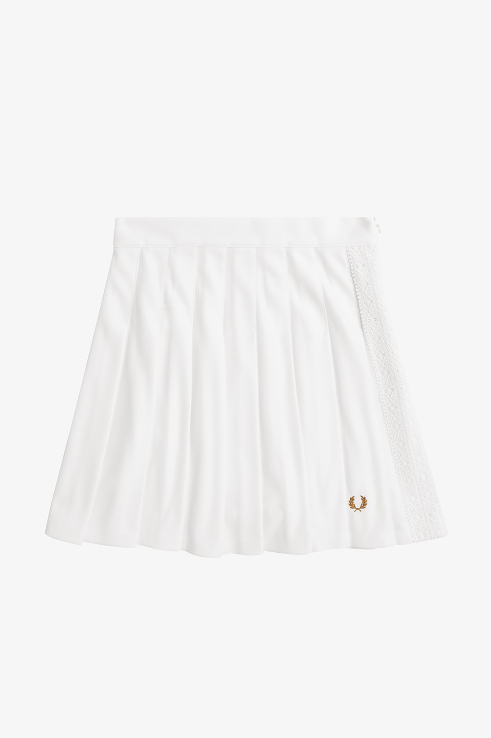 Fred Perry プリーツスカート ホワイト FRED PERRY フレッドペリー プリーツスカート ホワイト カラー