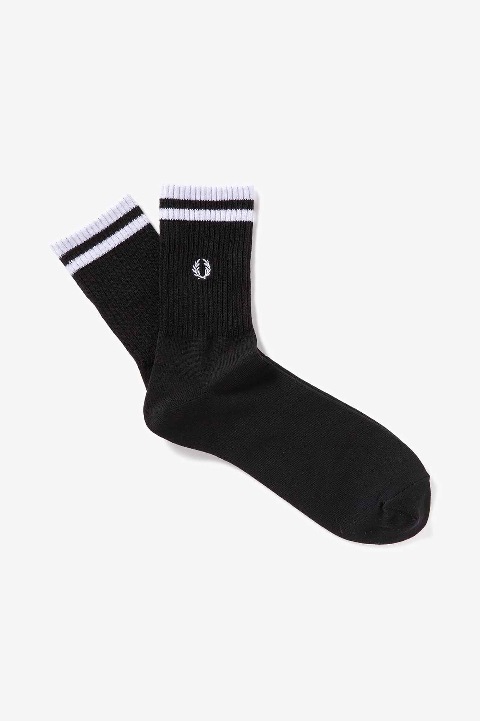 Tipped Short Socks(25 350：BLACK): | FRED PERRY JAPAN | フレッド