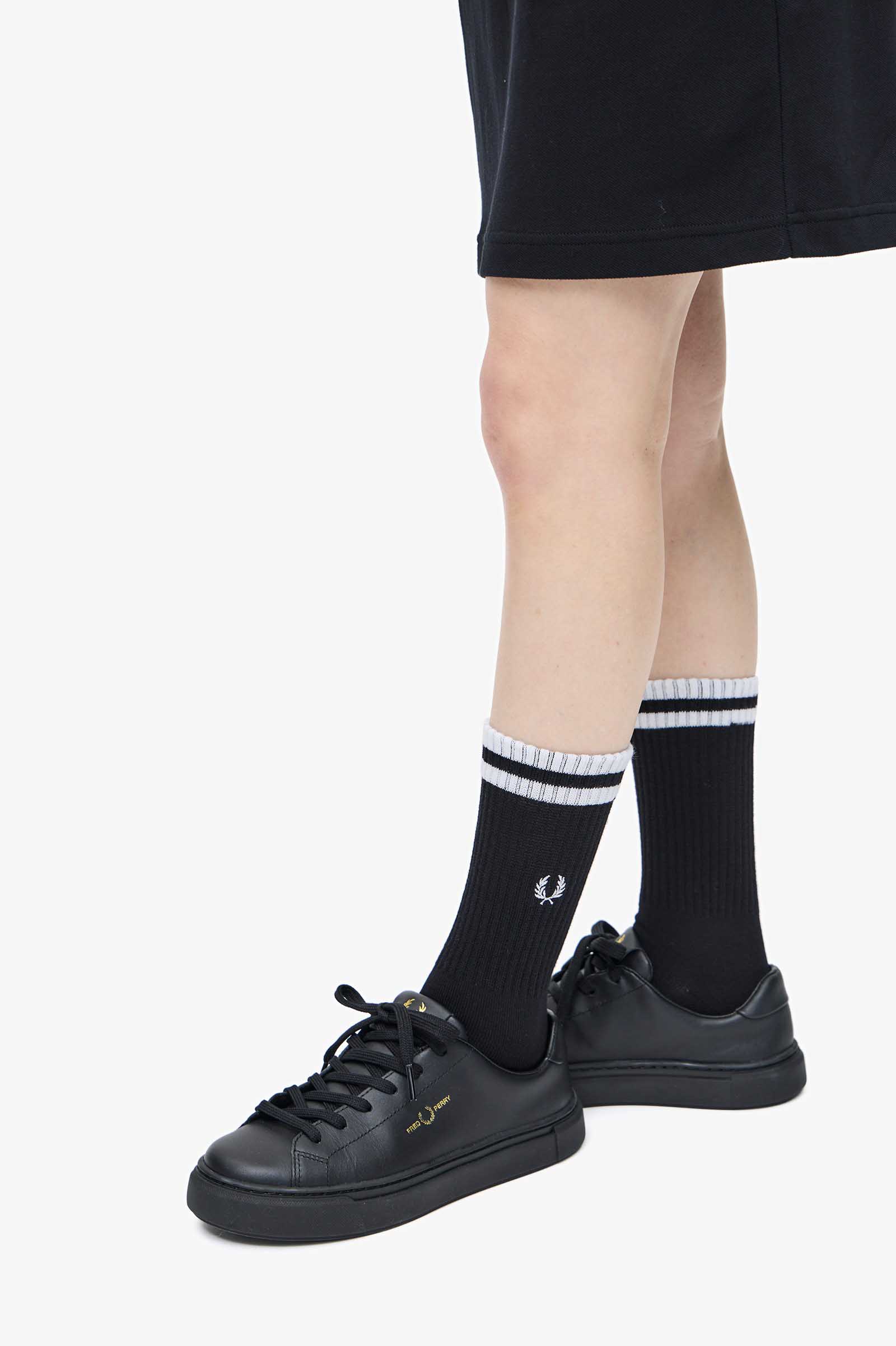 Tipped Short Socks(25 350：BLACK): | FRED PERRY JAPAN | フレッド