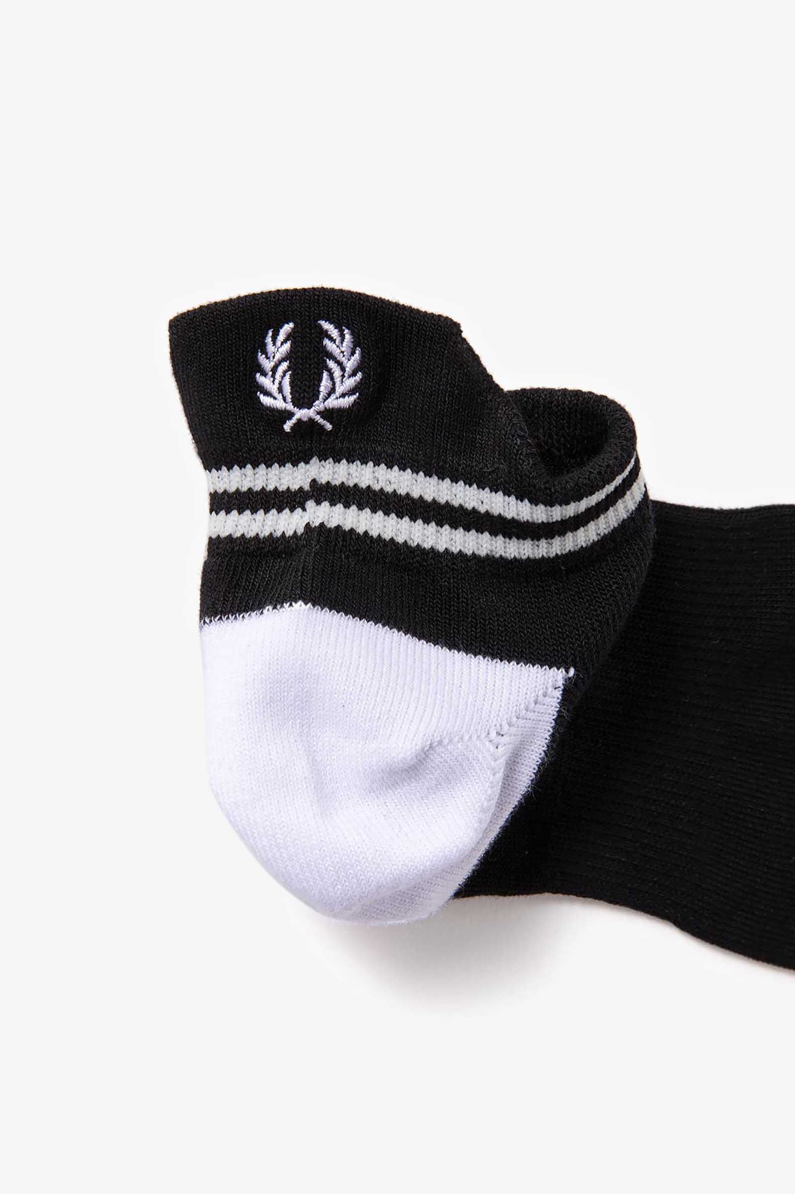 Tipped Rib Ankle Socks(25 350：BLACK): | FRED PERRY JAPAN