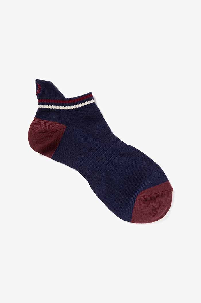Tipped Rib Ankle Socks