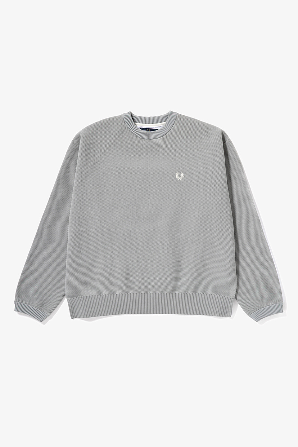 Knitwear Block Tee(10 11：LIME STONE): | FRED PERRY JAPAN 