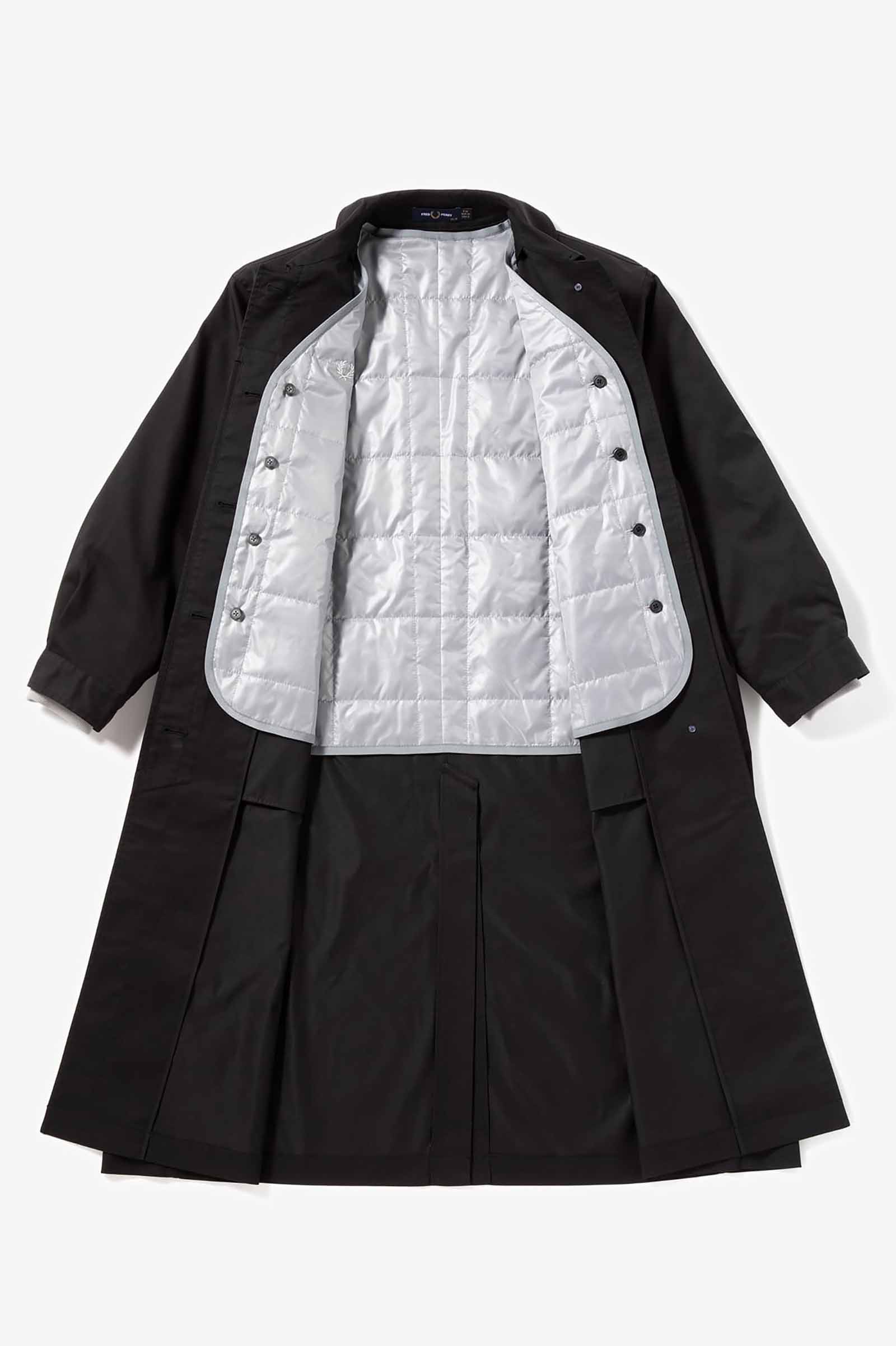 Overcoat(8 07：BLACK): | FRED PERRY JAPAN | フレッドペリー日本公式