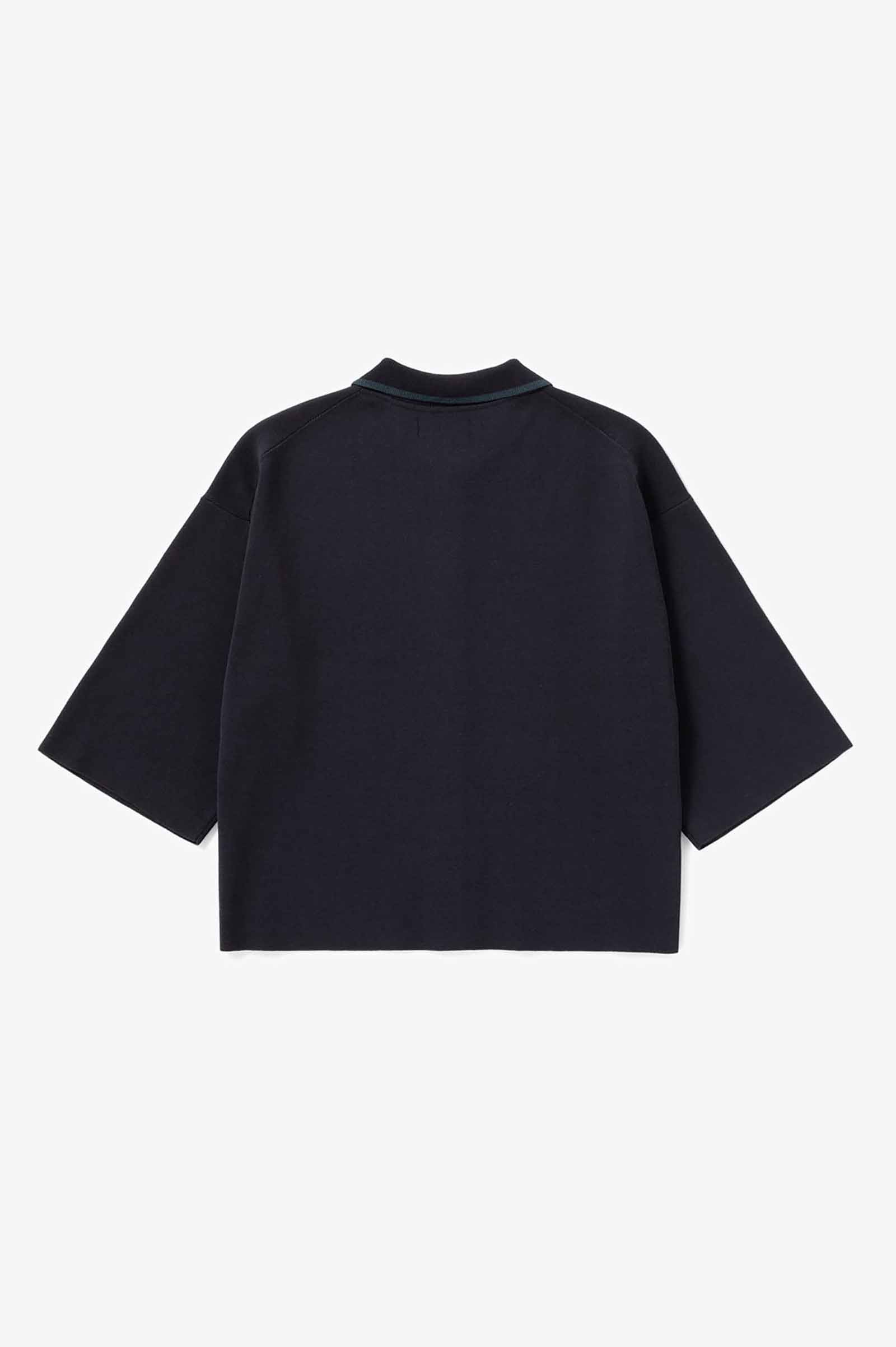 Short Sleeved Knitted Shirt(10 01：NAVY): | FRED PERRY JAPAN 