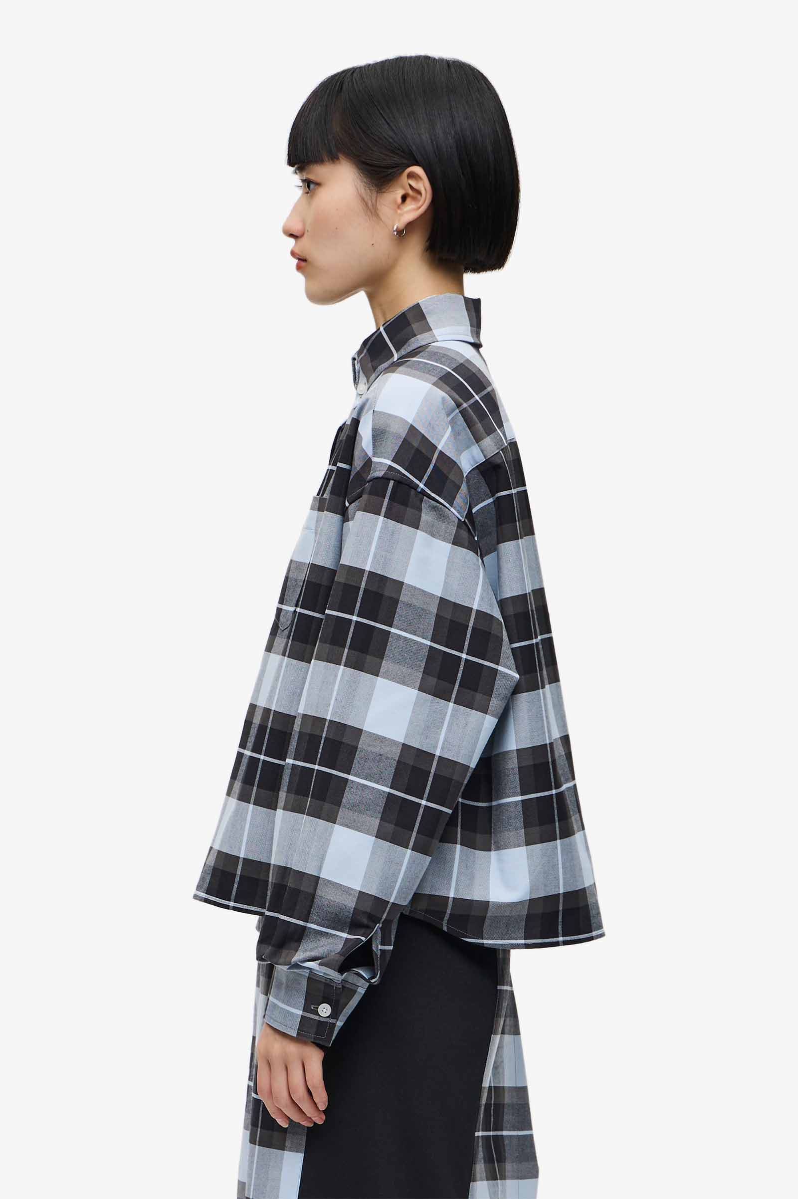 フレッドペリー FRED PERRY TARTAN SHIRT