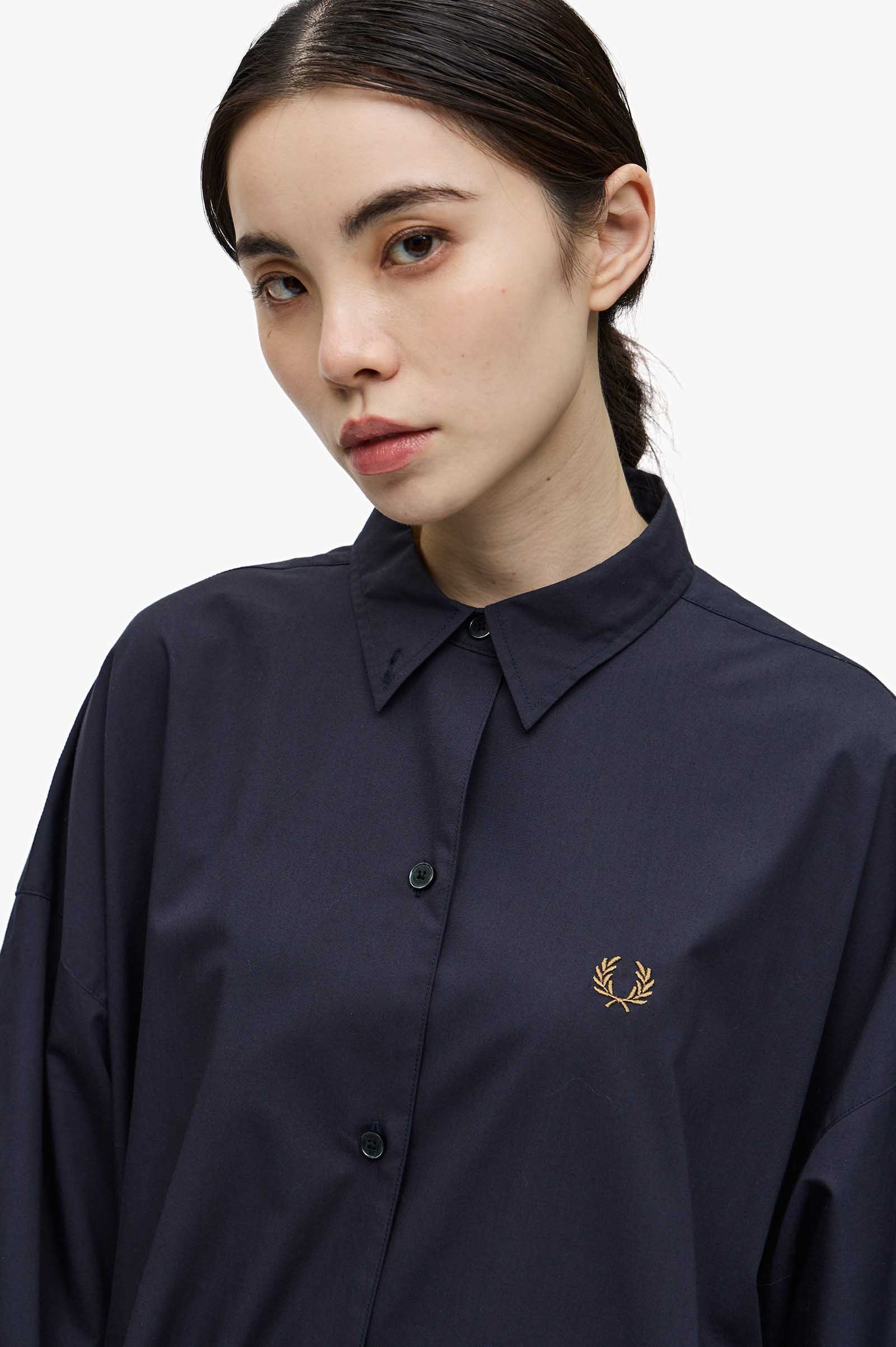 Woven Shirtdress(8 01：NAVY): | FRED PERRY JAPAN | フレッドペリー 
