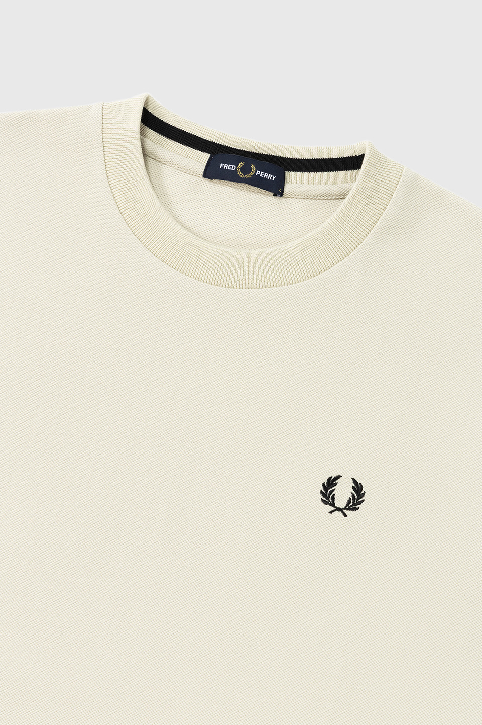 SHIPS The Single Tipped T-Shirt(S 07C：OATMEAL / BLACK): | FRED
