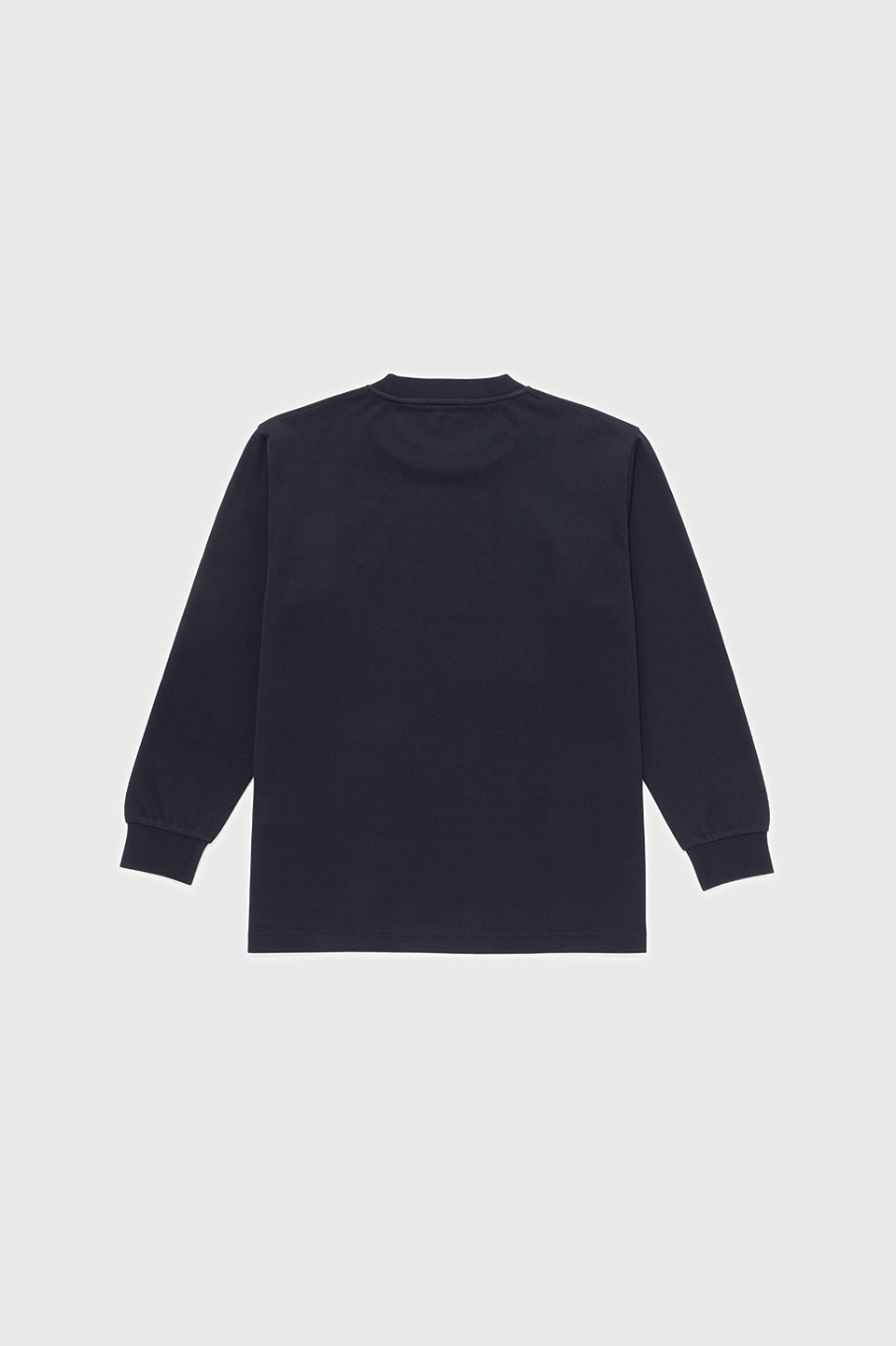 SHIPS Long Sleeve Pique T-Shirt(S 91C：NAVY / RICH BROWN): | FRED