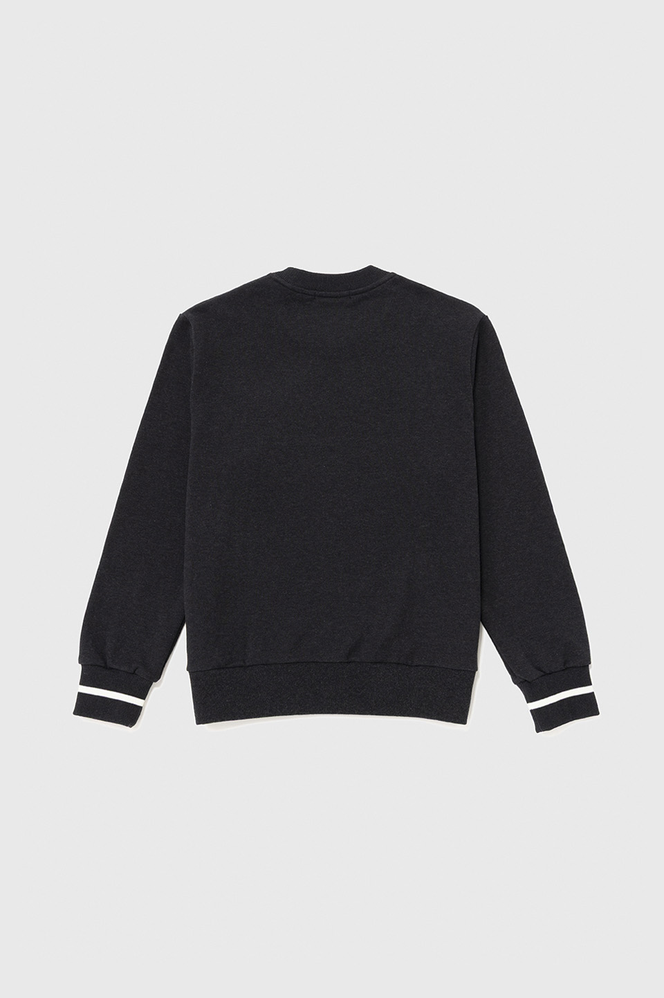 SHIPS Single Tipped Sweatshirt(S 89C：CHARCOAL MARL / ECRU