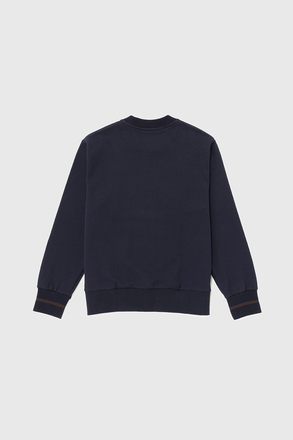 SHIPS Single Tipped Sweatshirt 91C:NAVY / RICH BROWN S