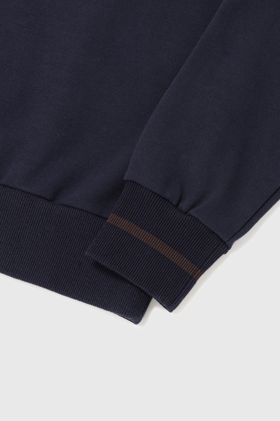 SHIPS Single Tipped Sweatshirt 91C:NAVY / RICH BROWN S