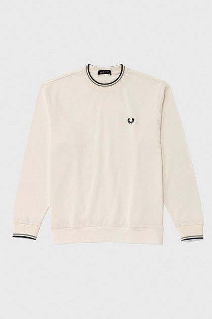 BEAUTY & YOUTH Pique Long Sleeve T-Shirt