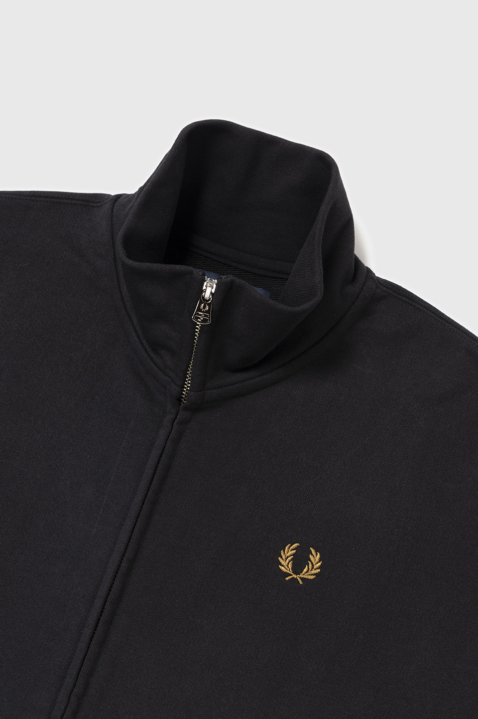 JOURNAL STANDARD Sweat Track Jacket(M 102：BLACK / DARK CARAMEL