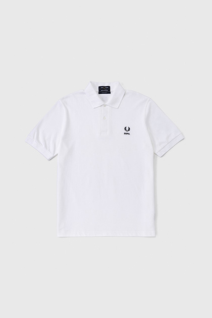 SOPH. X FRED PERRY Leather Badge Fred Perry Shirt