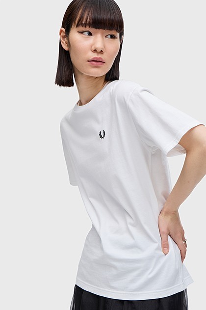 Crew Neck T-Shirt(8 100：WHITE): | FRED PERRY JAPAN | フレッド