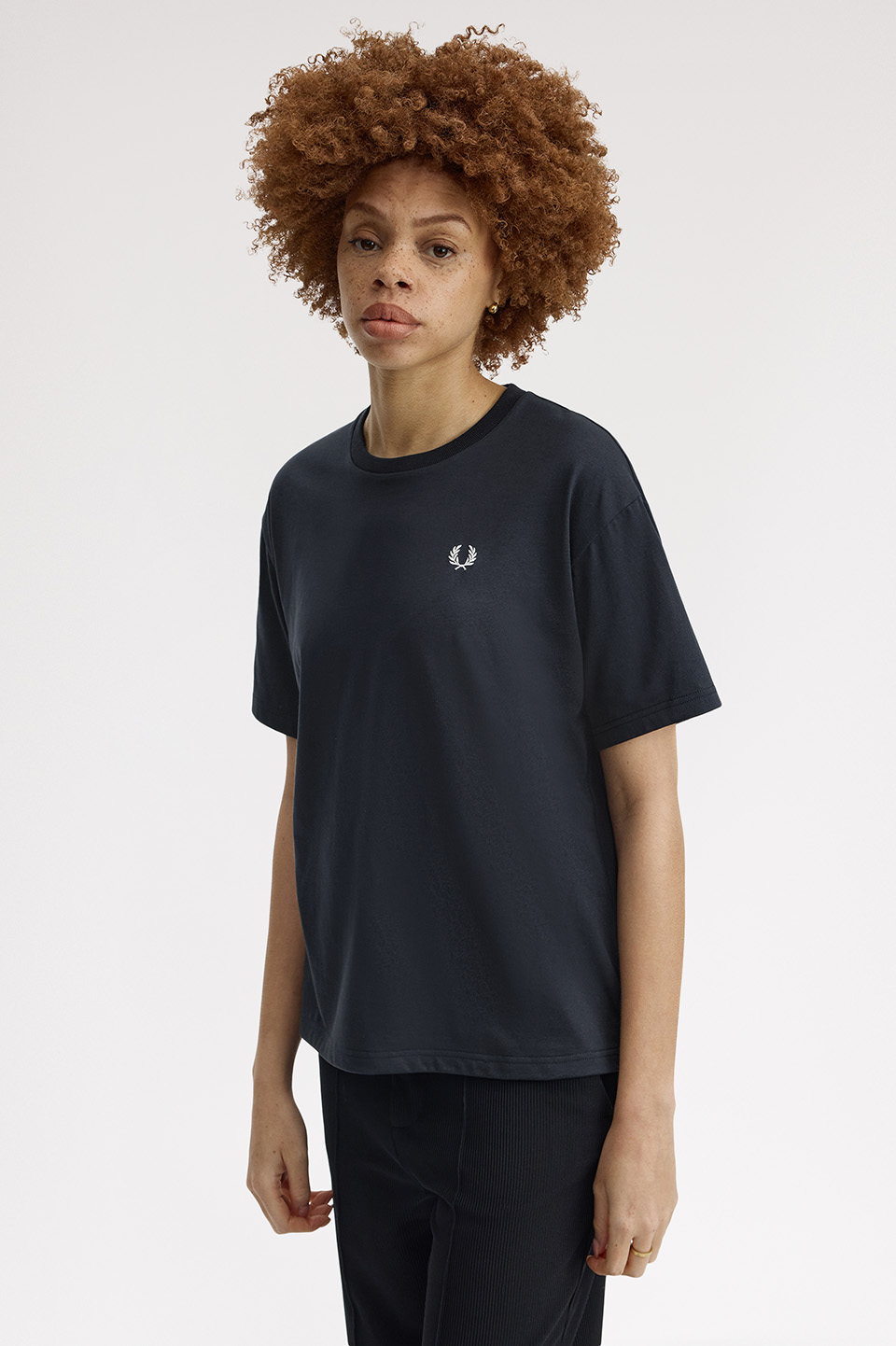 Crew Neck T-Shirt(8 311：NAVY): | FRED PERRY JAPAN | フレッド
