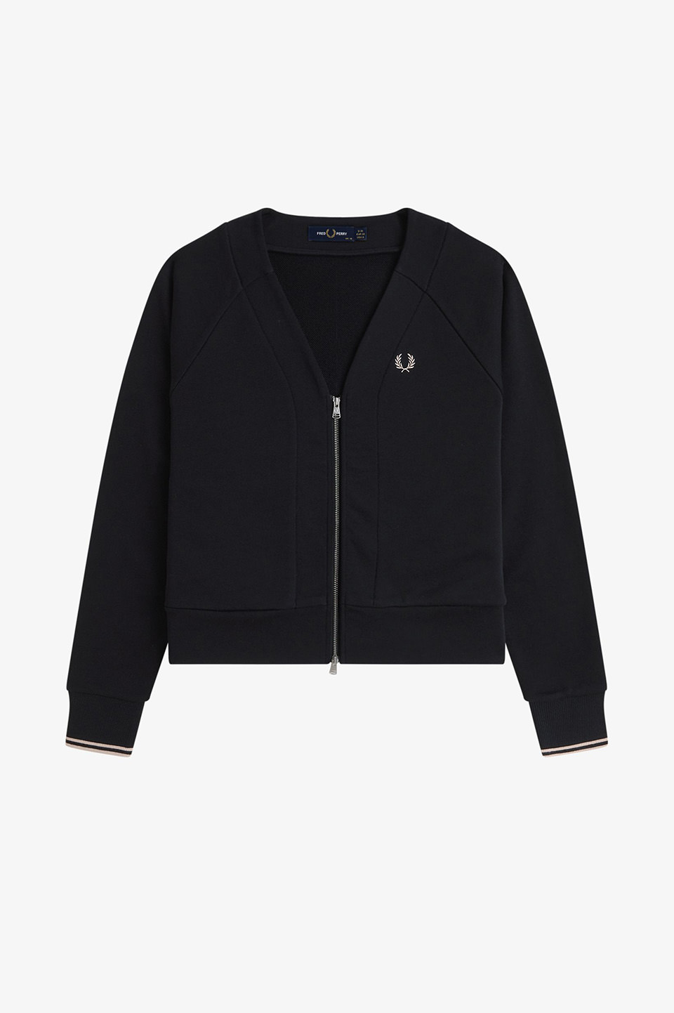Zip-Through Sweatshirt Cardigan